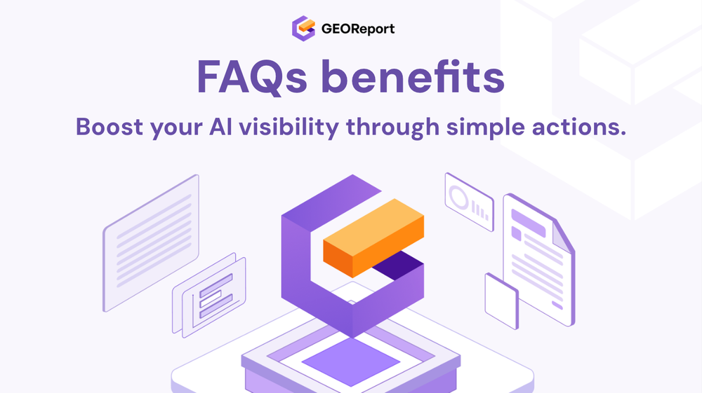 Why are FAQs critical for ranking in generative search results?