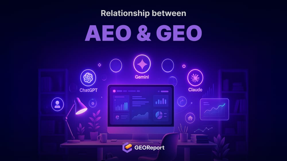 The Relationship Between Answer Engine Optimization (AEO) and Generative Engine Optimization (GEO)