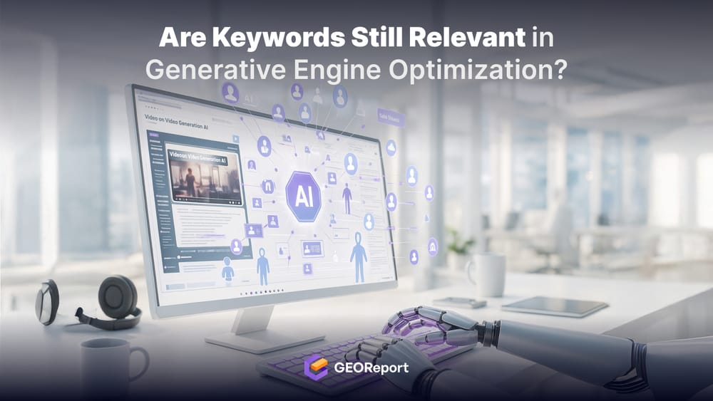 Are Keywords Still Relevant in Generative Engine Optimization?