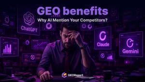 Why AI Mentions Your Competitors First. And How GEO Fixes It?
