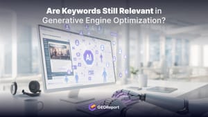 Are Keywords Still Relevant in Generative Engine Optimization?