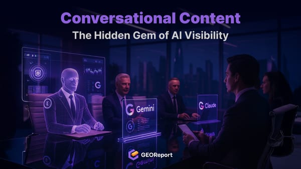 Conversational Content: The Hidden Ranking Factor for AI Search