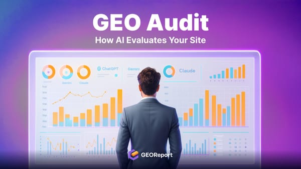 Generative Engine Optimization Audit: How AI Actually Evaluates Your Website
